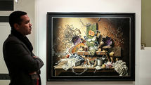 Vahed Khakdan Painting Show in Mah Gallery