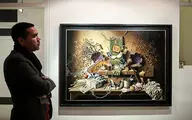 Vahed Khakdan Painting Show in Mah Gallery