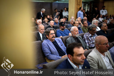 مراسم یادبود "عزت الله انتظامی" در مسجد جامع شهرک غرب