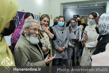 نمایشگاه شیما گلزار و هنرجویان در گالری انتظامی