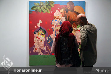 نمایشگاه نقاشی‌های عیسی جباری در گالری الهه