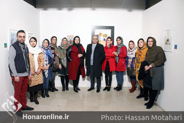 نمایشگاه گروهی تصویرگری در گالری فرهنگسرای نیاوران
