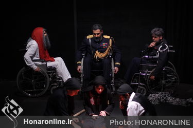 نمایش " مرگ یزدگرد " در خانه نمایش مهرگان
