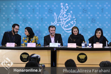 نشست خبری فیلم سینمایی رگ خواب در روز هشتم جشنواره فیلم فجر در کاخ جشنواره (7)