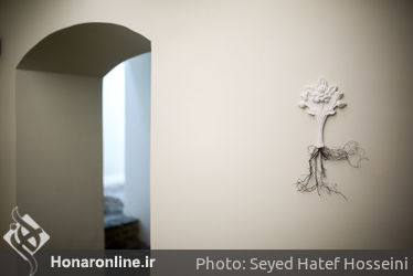 نمایشگاه آثار حجم کتایون برزگر در گالری این جا