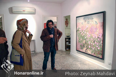 نمایشگاه نقاشی الهام نفیسی در گالری هما