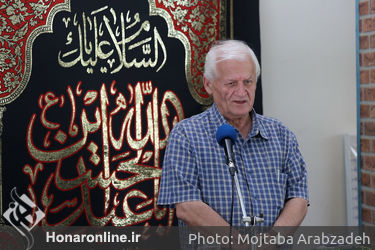 سومین روز از مراسم عزاداری اباعبدالله الحسین (ع) در معاونت هنری وزارت ارشاد