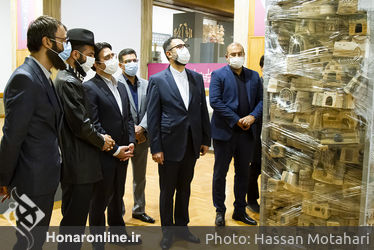 افتتاحیه یازدهمین دوسالانه ملی سرامیک ایران در فرهنگسرای نیاوران
