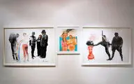 Hamid Bahrami art in Homa Gallery