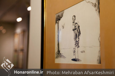 نمایشگاه مرور آثار هنرمندان کارتونیست خارجی در خانه کاریکاتور ایران