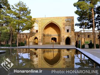 حوض یکی از عناصر معماری ایرانی