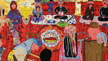 Paintings from Iran shine at Kanagawa Biennial World Children's Art Exhibition