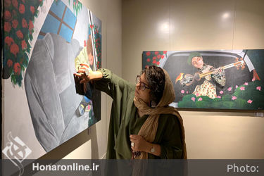 نمایشگاه نقاشی آثار شیما شوقی‌بیگی در گالری شلمان