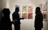 نمایشگاه نقاشی‌های میثم نژادرسولی در گالری ویستا پلاس