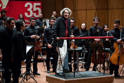 Maestro Nader Mashayekhi Impressed with Youth Participation in Fajr Festival