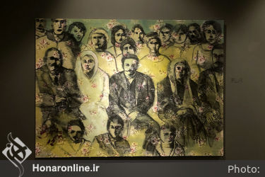 نمایشگاه گروهی در گالری شیرین