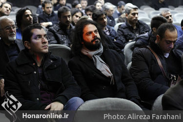 مراسم ختم والده مدیر کل دفتر موسیقی در مسجد نور تهران‎