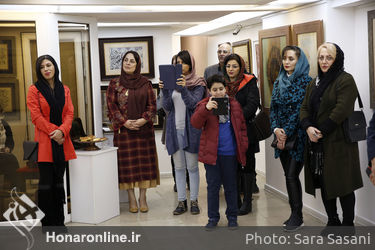  افتتاح نمایشگاه نقاشی خط کامران کوهستانی در گالری والی