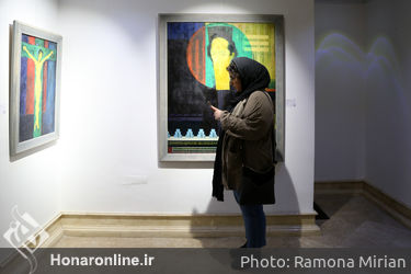 نمایشگاه نقاشی‌های ابراهیم فرجی در گالری کاما