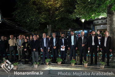 افتتاح ششمین جشنواره فیلم شهر در باغ موزه ایرانی