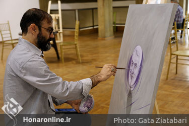 کارگاه تجسمی نمایشگاه «سرو ایرانی» در فرهنگسرای نیاوران