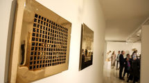 Parviz Tanavoli art in Boom Gallery