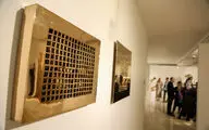 Parviz Tanavoli art in Boom Gallery