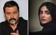 پژمان بازغی و الهه حصاری بازیگر سریال 
