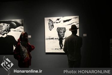نمایشگاه آثار زاها و داوود بیات با عنوان «منظومه‌ی خسوف»  در گالری دیهیم 