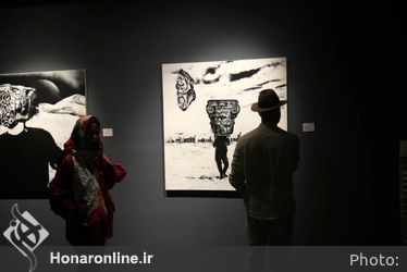 نمایشگاه آثار زاها و داوود بیات با عنوان «منظومه‌ی خسوف»  در گالری دیهیم 