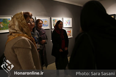نمایشگاه گروهی کودکان با نام  "افسون کودکانه رنگ" در گالری ژاله