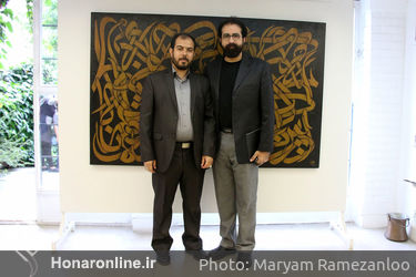نمایشگاه نقاشی خط روح الله حسین زاده در گالری والی