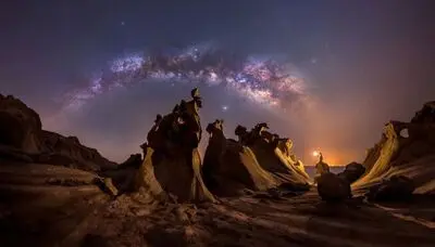 Iranian photographer Mohammad Hayati honored at Milky Way photo contest 