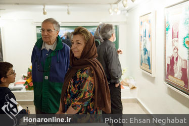 نمایشگاه نقاشی‌های هادی فراهانی در گالری گلستان
