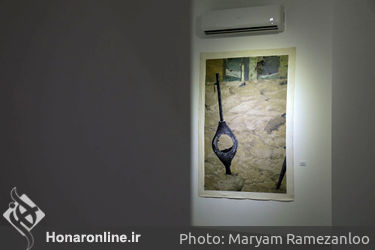 نمایشگاه نقاشی بیژن اخگر در گالری اعتماد نگارستان