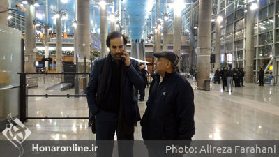 استقبال از پیکر رکن الدین خسروی در فرودگاه امام خمینی‎