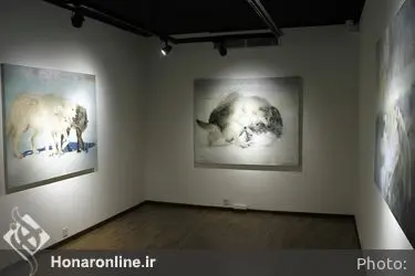 نمایشگاه نقاشی‌های یاسر میرزایی در گالری آ