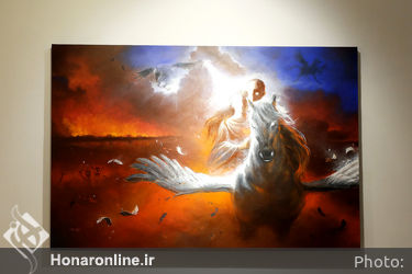 نمایشگاه نقاشی الیکا کشاورز در گالری نگر