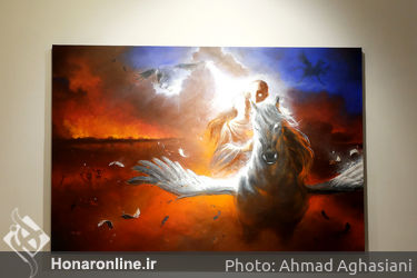 نمایشگاه نقاشی الیکا کشاورز در گالری نگر