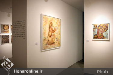 افتتاحیه نمایشگاه نقاشی الهام طاهایی در گالری سایه