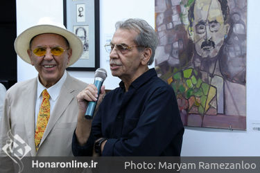 نمایشگاه گروهی" 80 سال جواد مجابی از نگاه هنرمندان "در گالری ثالث