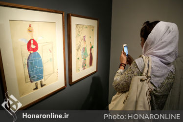 نمایشگاه نقاشی‌های نرگس موسوی در طراحان آزاد