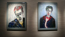 Akbar Yadegari painting show in Atbin Gallery