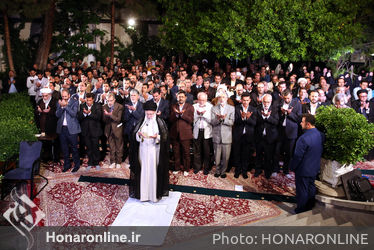 دیدار جمعی از شاعران و اهالی فرهنگ و ادب با رهبر معظم انقلاب