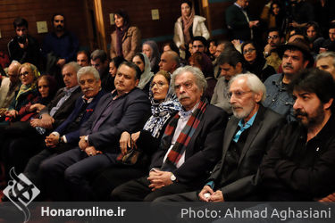 مراسم نکوداشت جمشید مشایخی در خانه هنرمندان ایران