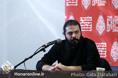 نشست خبری "چهارمین فستیوال موسیقی نواحی آینه دار" در تالار وحدت - احسان رسول اف