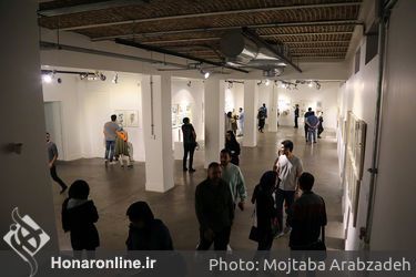 نمایشگاه آثار بیژن صفاری با همکاری هنرمندان معاصر در  گالری وی