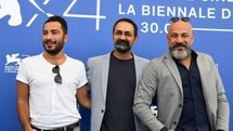 امیر آقایی، نوید محمدزاده و وحید جلیلوند در جشنواره فیلم ونیز / گزارش تصویری