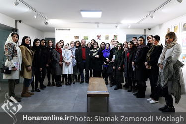 نمایشگاه آثار 37 هنرمند در قطع کوچک با حمایت بابک اطمینانی در گالری مژده