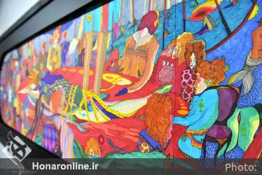 نمایشگاه نقاشی مجتبی تقوایی در گالری ثالث